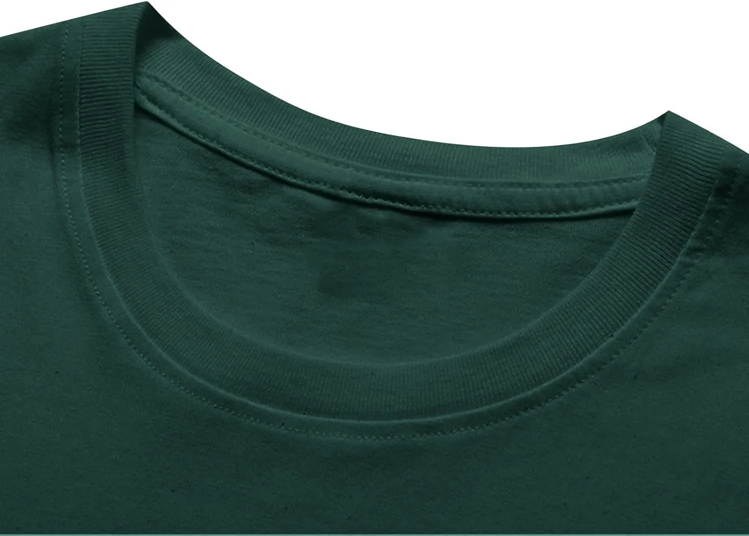 Men's Cotton Tshirts Casual Stylish Solid Long Sleeve Shirt Oversize Baggy Crewneck Breathable Pullover Tops 2024