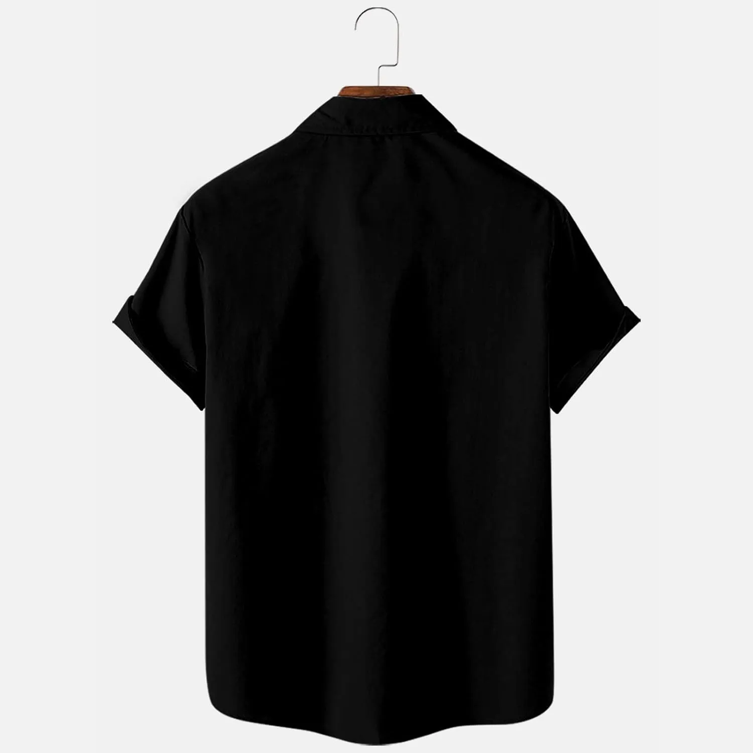 Mens Graphic T-Shirts Summer Big and Tall Short Sleeve Button Down Shirt Casual Athletic Tee Top Hawaiian Beach Shirt