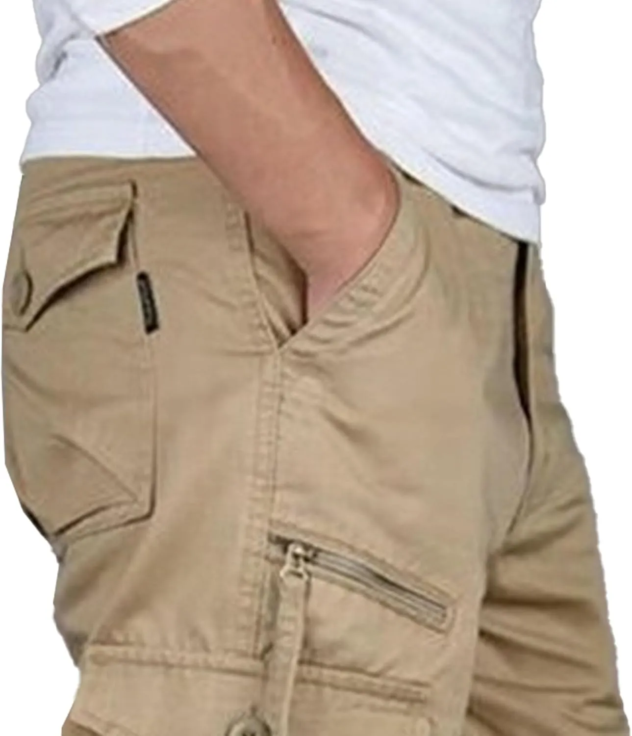 Men's Lightweight Casual Streetwear Pants Straight Leg Outdoor Hiking Pants Relaxed Fit Fashion Cargo Trousers