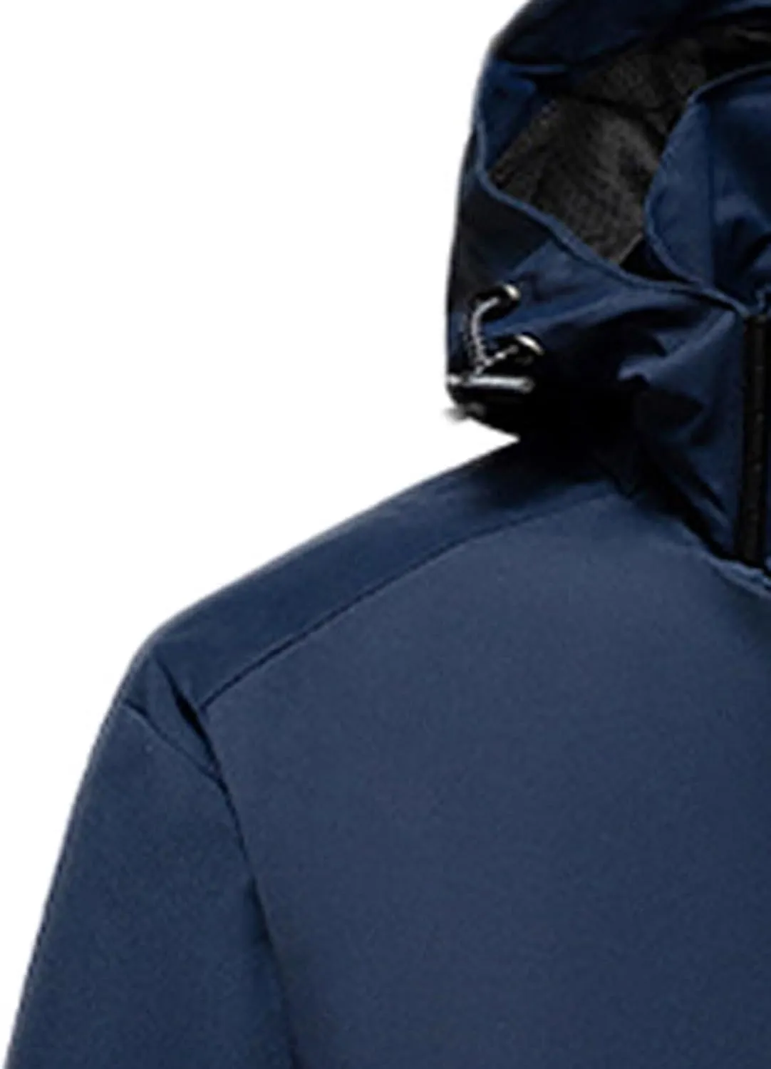 Men’s Lightweight Windbreaker Jacket Breathable Windproof Hooded Wind Coat Hiking Running Golf Travel Full Zip Jacke
