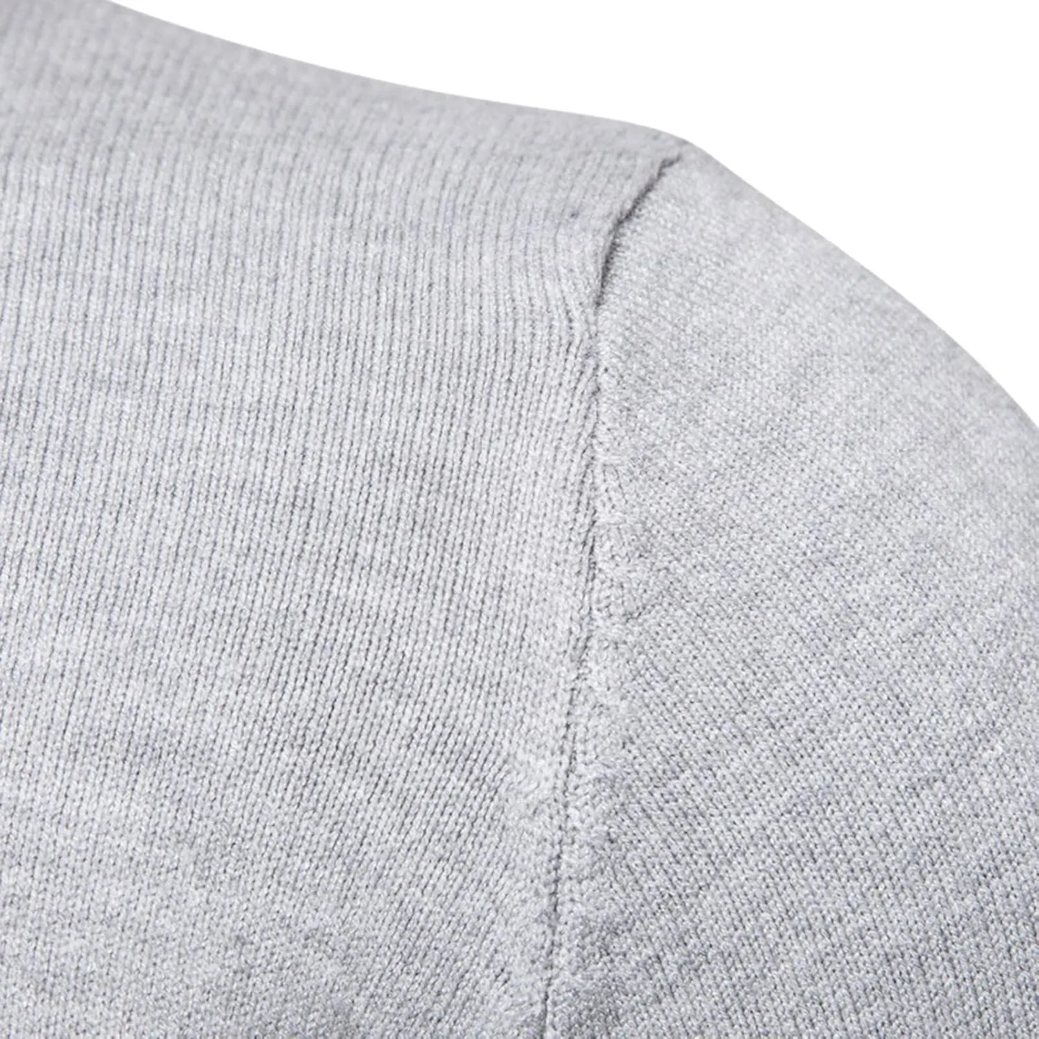 Men's Mock Turtleneck Sweater Slim Fit Lightweight Pullover Long Sleeve Solid Color Knitwear Ribbed Tops Fall Sweater