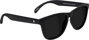 Men's Polarized Deric Rectangle Sunglasses 100% UV Protected Matte Black Frame