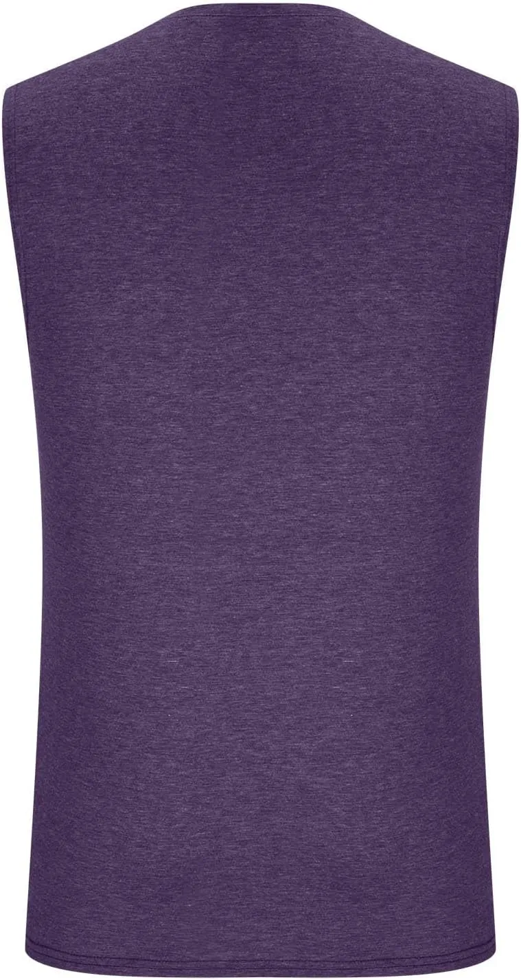 Mens Tank Tops Graphic Summer Tees Cotton Workout Gym Cut Off Sleeveless T Shirts Loose Fit Muscle Athletic Tank Tops