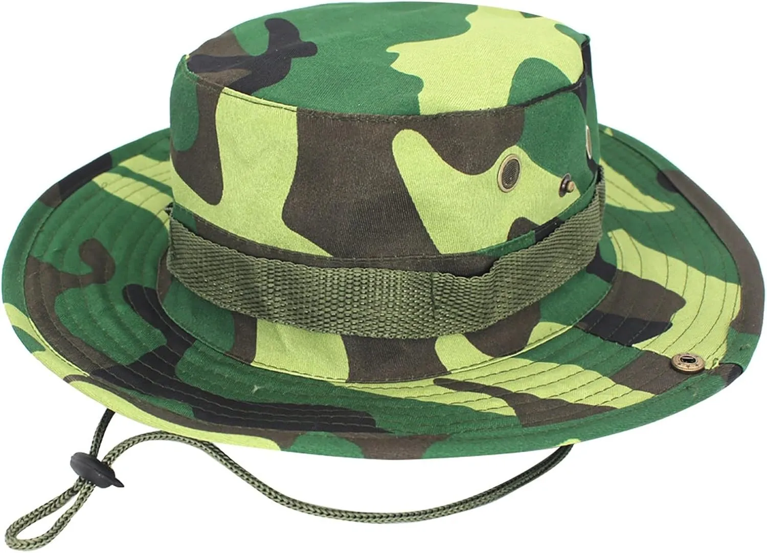 Mens 𝐒un Hat Wide Brim Breathable UPF50  Windproof Fishing Hats Removable Boonie Capsfor Hiking Protection
