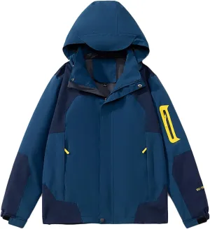 Men's Windbreaker Jacket Lightweight Water-Resistant Hooded Jackets Men Running Cycling Hiking Outdoor Raincoat
