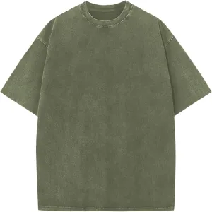 Muscularfit Cotton Tshirts for Men Plus Size Short Sleeve Crewneck Oversized Shirt Casual Gym Workout Tee Top Outdoor Fashion