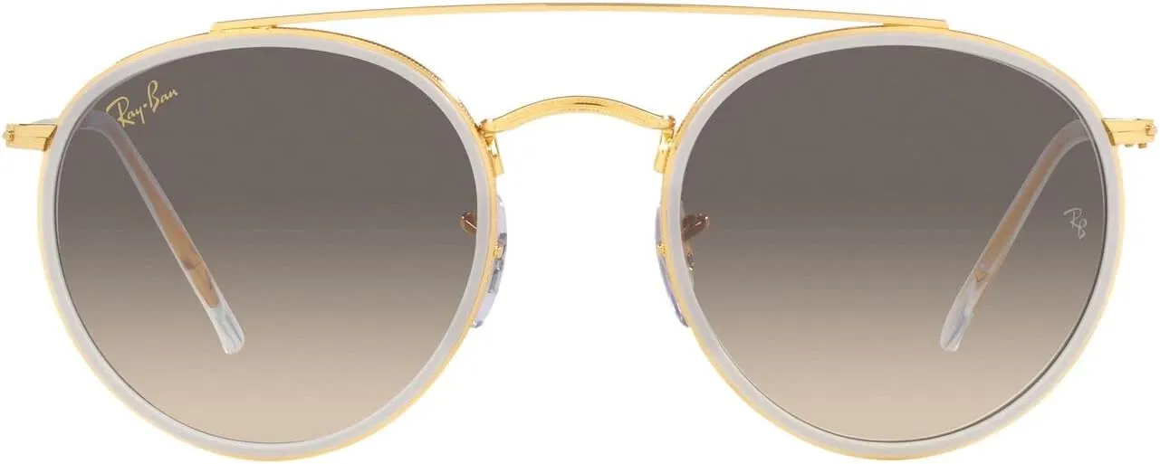 Ray-Ban RB3647N Double Bridge Round Sunglasses