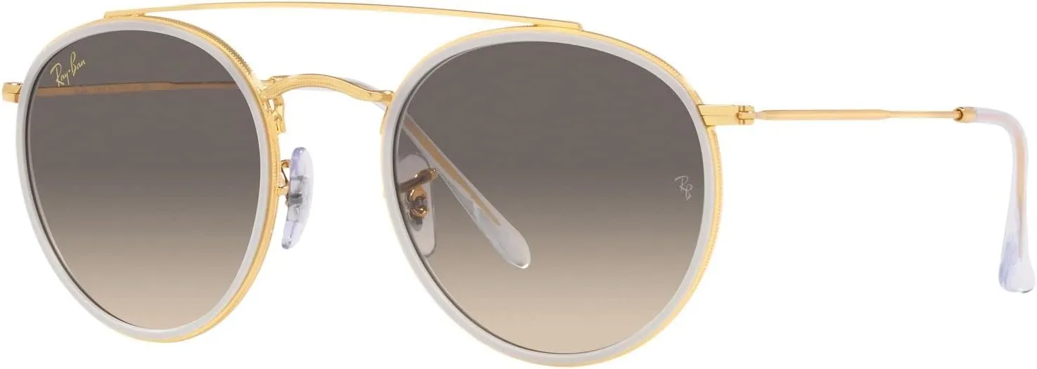 Ray-Ban RB3647N Double Bridge Round Sunglasses