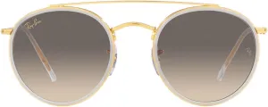 Ray-Ban RB3647N Double Bridge Round Sunglasses