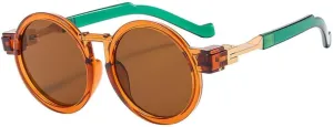 Round Women Steampunk Sunglasses Luxury Shades UV400 Fashion Men Sun Glasses