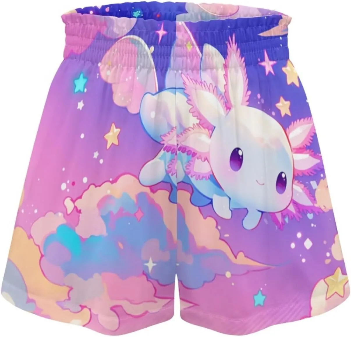Shorts for Girls 3-16Y Athletic Shorts Summer High Waist Running Shorts Soft Dance Yoga Shorts with Pockets