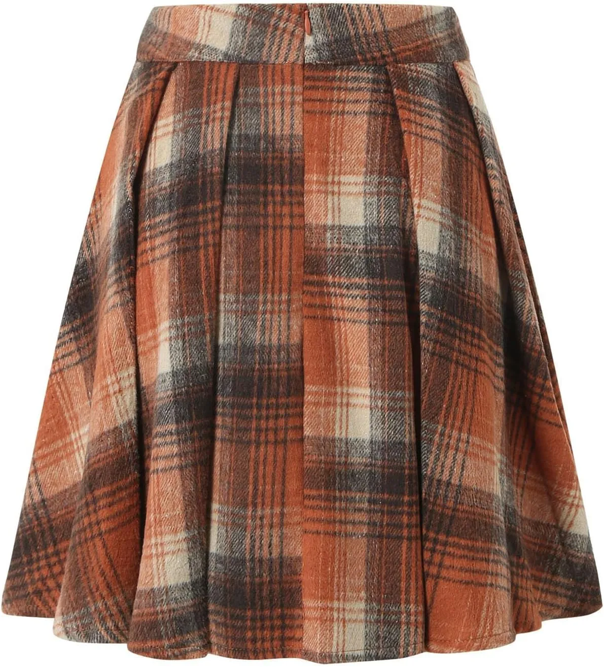 Skirts for Women Trendy Plaid Y2K High Elastic Waist Flowy Ruffles Casual Pleated Short Skirts for Summer Streetwear