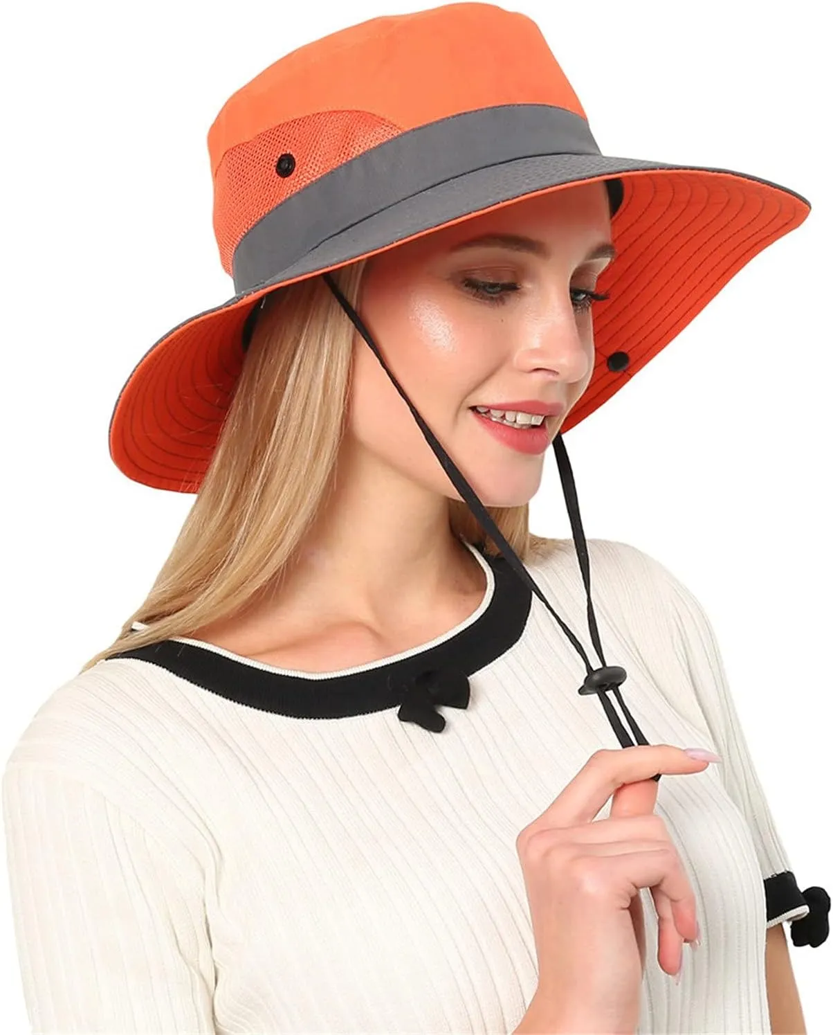 Sun Hats for Men Women Wide Brim Boonie Hat UPF 50  Bucket Hats Hiking Fishing Outdoor Summer Mountaineering Hat