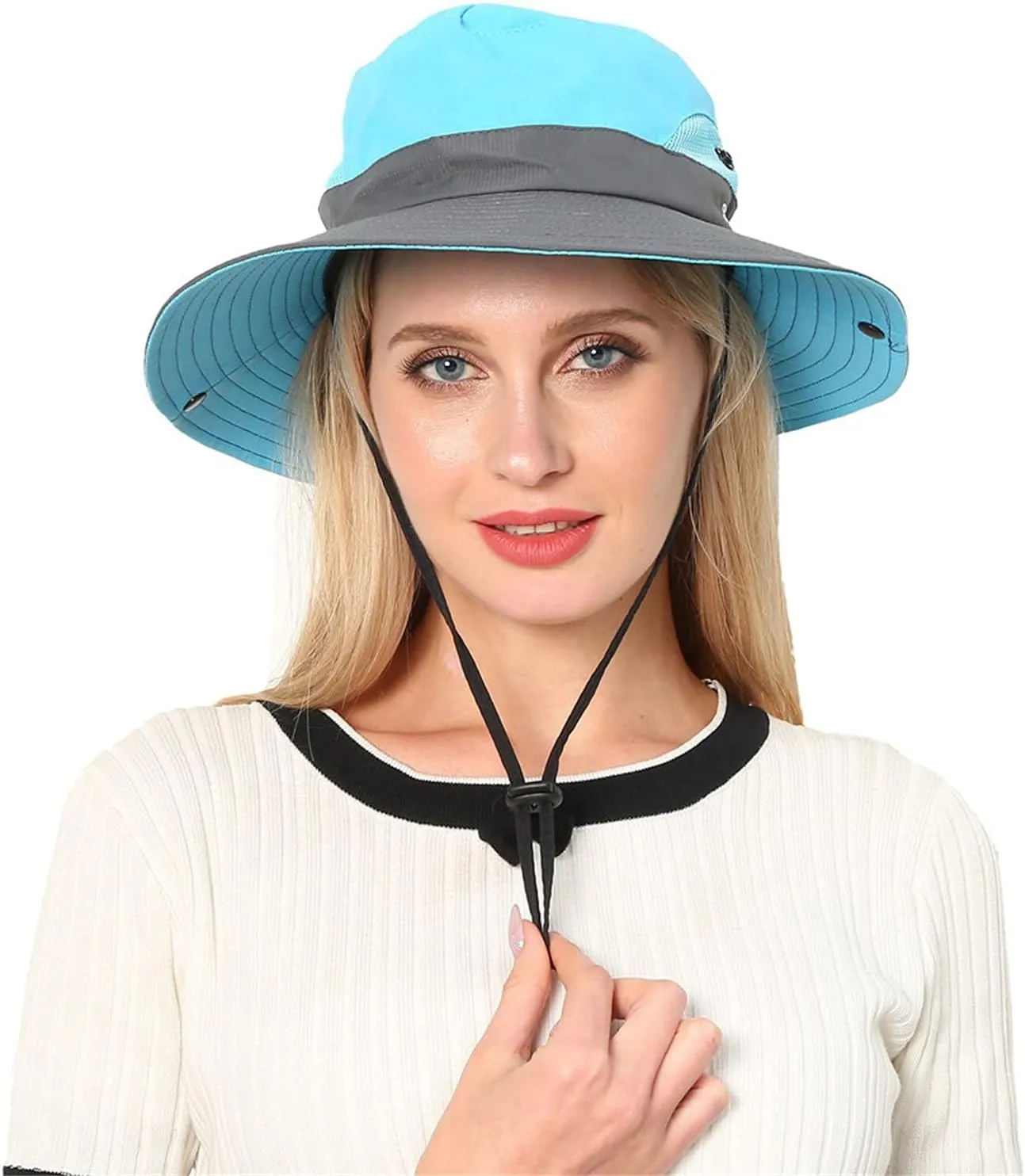 Sun Hats for Men Women Wide Brim Boonie Hat UPF 50  Bucket Hats Hiking Fishing Outdoor Summer Mountaineering Hat