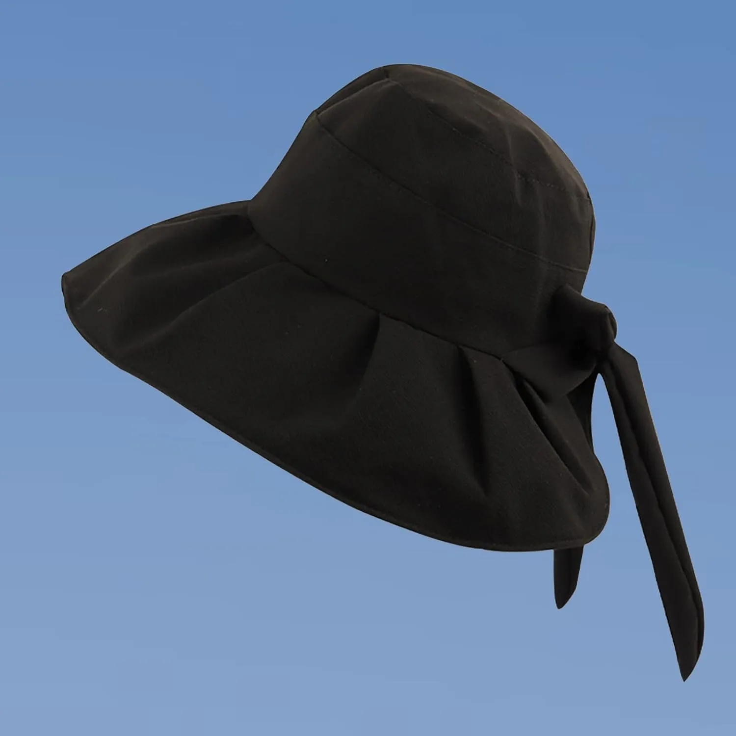 Sun Hats for Women Gardening Hat Wide Brim Beach Sun Protective Fold-Up Brim Breathable Cotton Summer Hats
