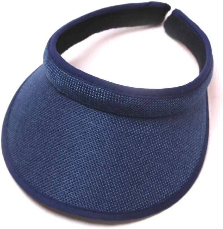 Sun Visor Hats for Women Summer Hat Sun Beach Hat No Headache Visor with Large Brim Ladies Sun Protection Visor Cap