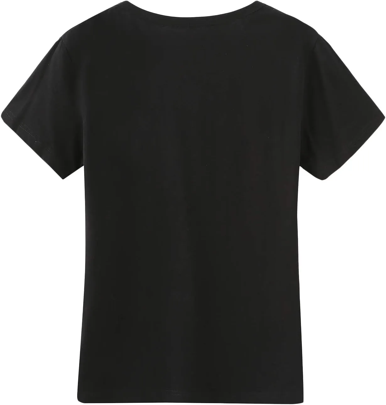 SweatyRocks Women's Cute Tee Graphic Print Crewneck Short Sleeve T Shirts Top