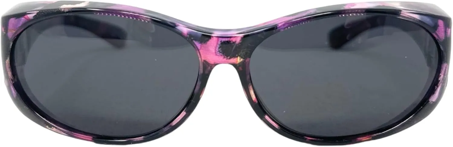 The Camo Guard Polarized Fit Over Sunglasses, Unisex OTG Wrap Around Over Glasses