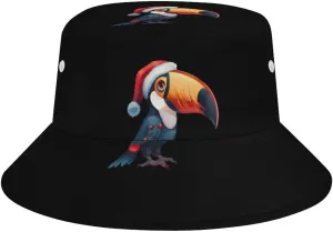 Toucans Bucket Hat Summer Sun Hat Fishing Cap for Men Women for Beach