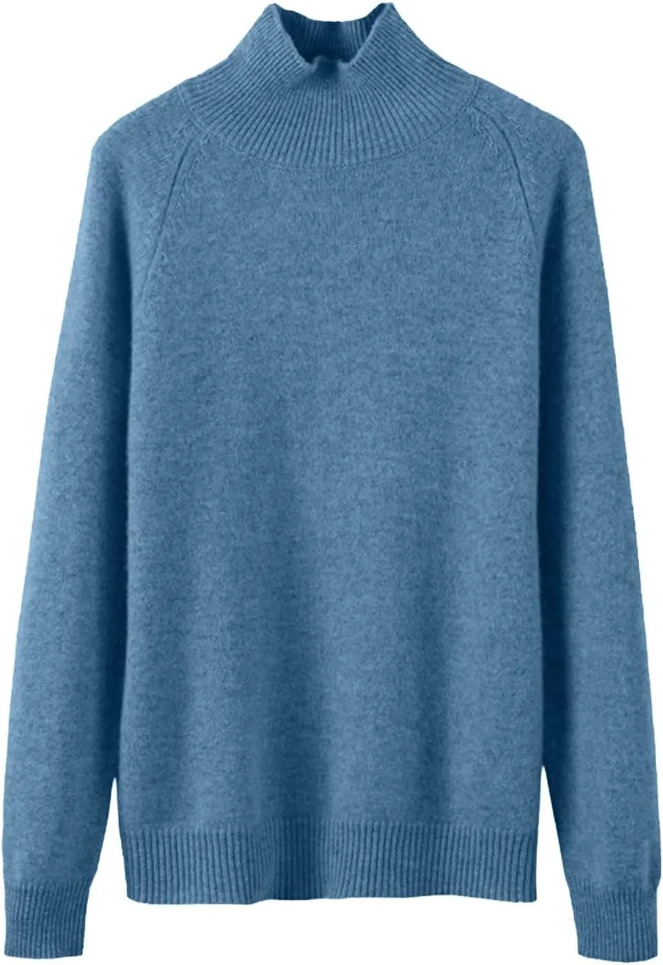Turtleneck Sweater for Women 2024 Fashion Long Sleeve Mock Neck Pollover Tops Casual Shirts Soft Warm Jumpers Top