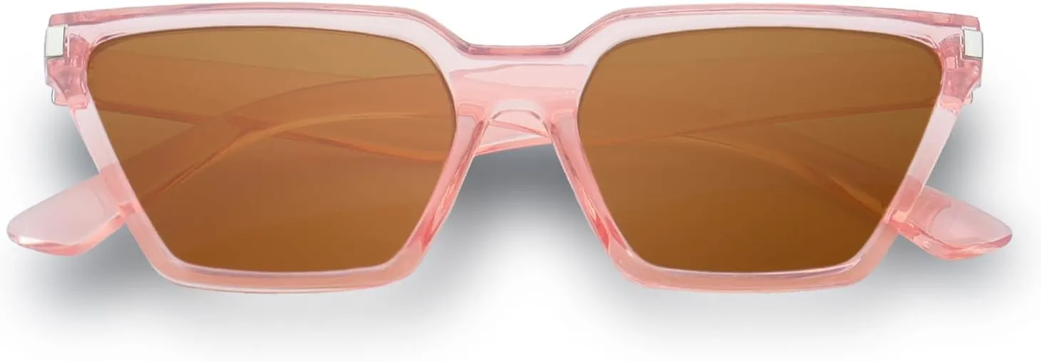Vintage Square Cat Eye Sunglasses kids Trendy Glasses Shades for Girls Boys