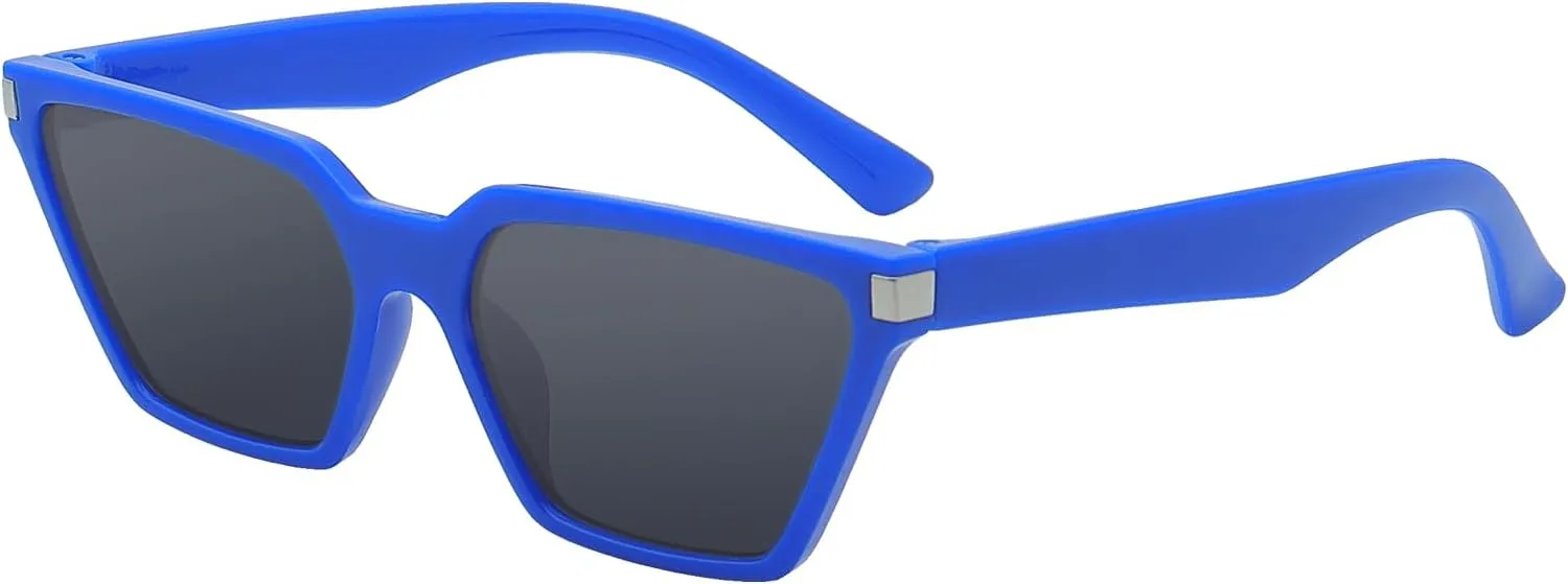 Vintage Square Cat Eye Sunglasses kids Trendy Glasses Shades for Girls Boys