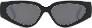 willochra Fashion Leopard Grey Sun Glasses Men 2025 Vintage Cat Eye Y2K Sunglasses Women Wide Leg Shades UV400
