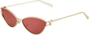 willochra Fashion Women Small Frame Cat Eye Sunglasses Men Vintage Triangle Metal UV400 Shades Sunglasses