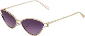 willochra Fashion Women Small Frame Cat Eye Sunglasses Men Vintage Triangle Metal UV400 Shades Sunglasses