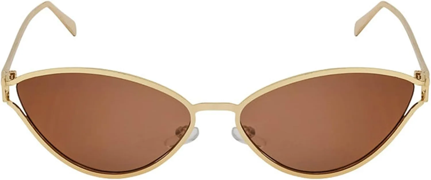 willochra Fashion Women Small Frame Cat Eye Sunglasses Men Vintage Triangle Metal UV400 Shades Sunglasses