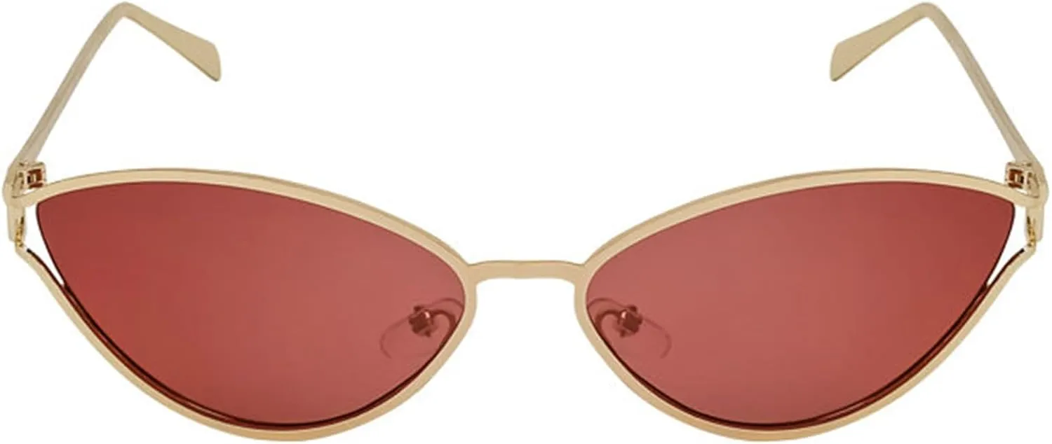 willochra Fashion Women Small Frame Cat Eye Sunglasses Men Vintage Triangle Metal UV400 Shades Sunglasses