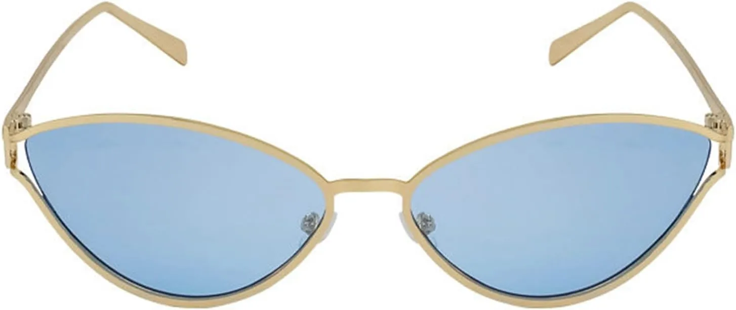 willochra Fashion Women Small Frame Cat Eye Sunglasses Men Vintage Triangle Metal UV400 Shades Sunglasses
