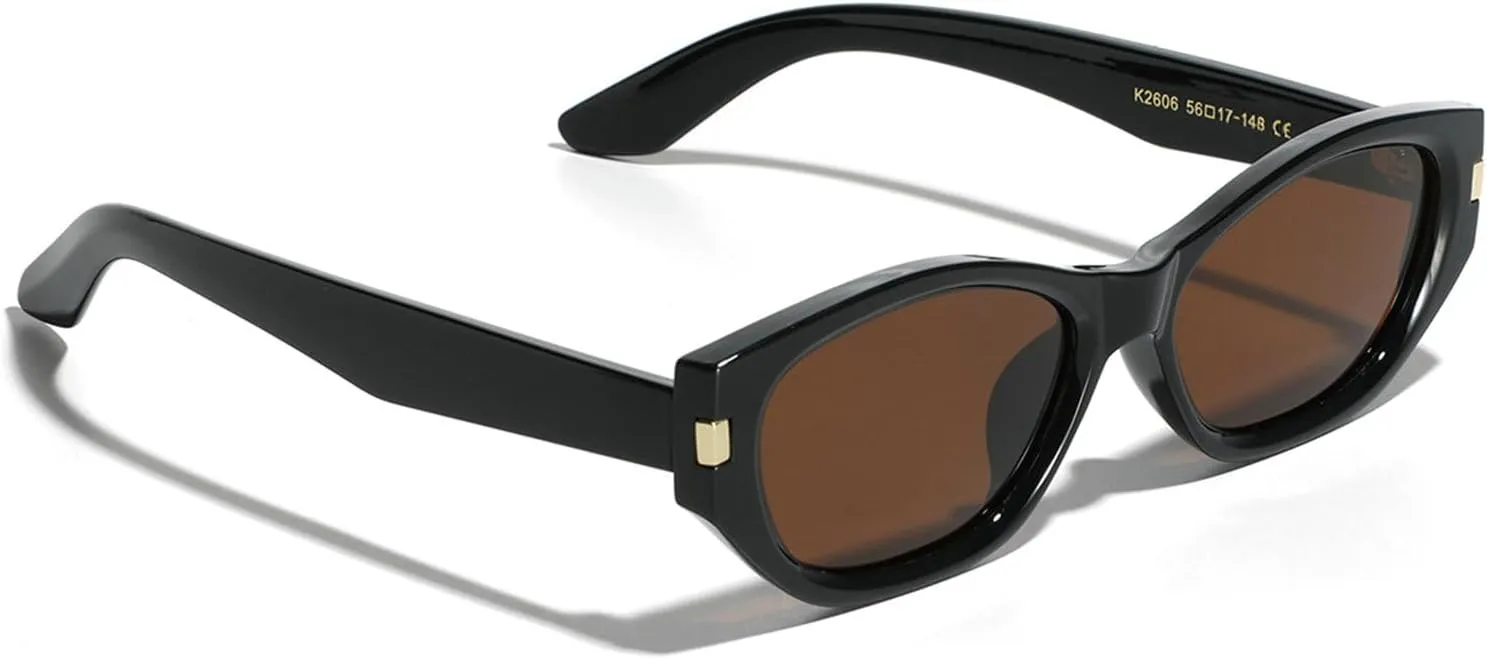 willochra Small Cat Eye Sunglasses Women Irregular Triangle Sun Glasses Female Black Shades Streetwear Eyewear