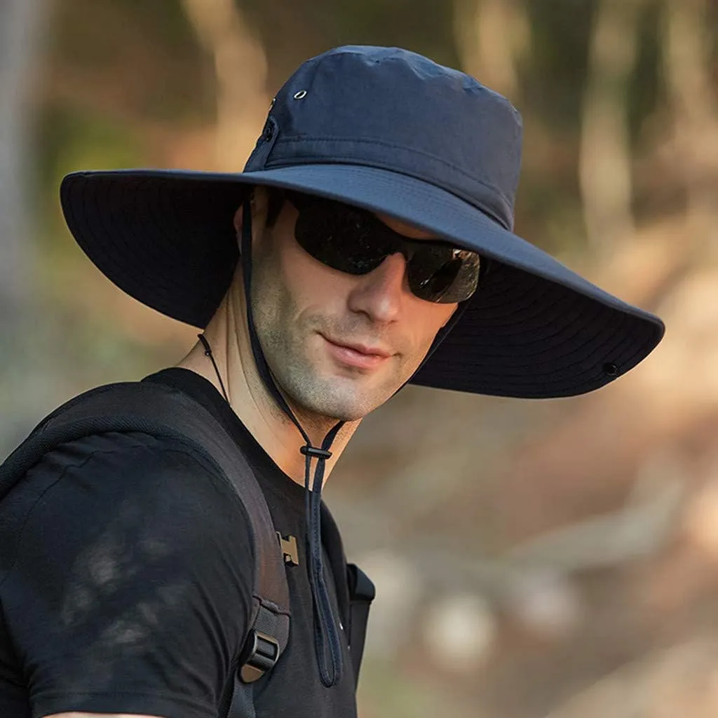 Women Fishing Sun Hat Men Summer Bucket Hats Mesh Outdoor Hiking Gardening Beach Hat