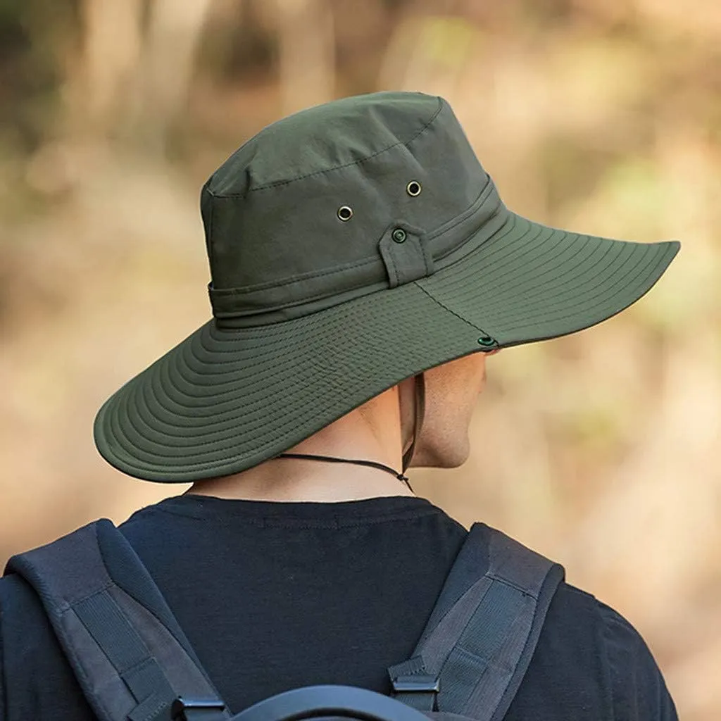 Women Fishing Sun Hat Men Summer Bucket Hats Mesh Outdoor Hiking Gardening Beach Hat