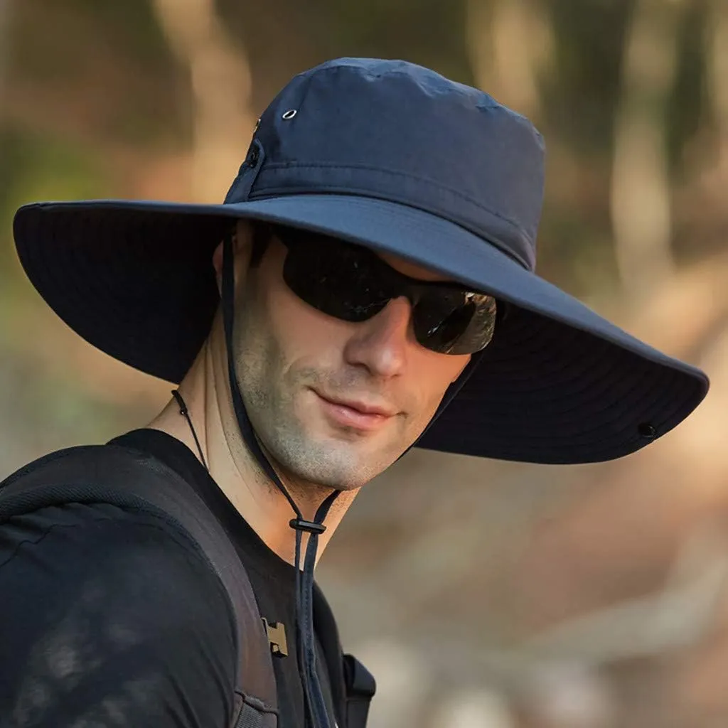 Women Fishing Sun Hat Men Summer Bucket Hats Mesh Outdoor Hiking Gardening Beach Hat