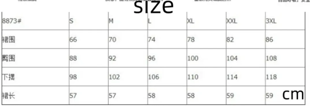 Women Style Hole Flower Denim Skirts Mid Length Back Split Skirts
