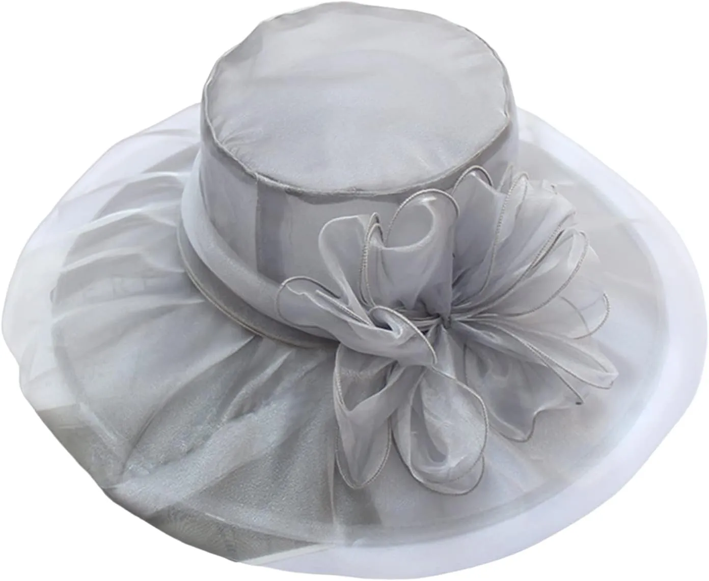 Women Summer Fascinators Hat Sun Church Wedding Hat Wide Brim Cocktail Tea Party Hat Women Fancy Hats