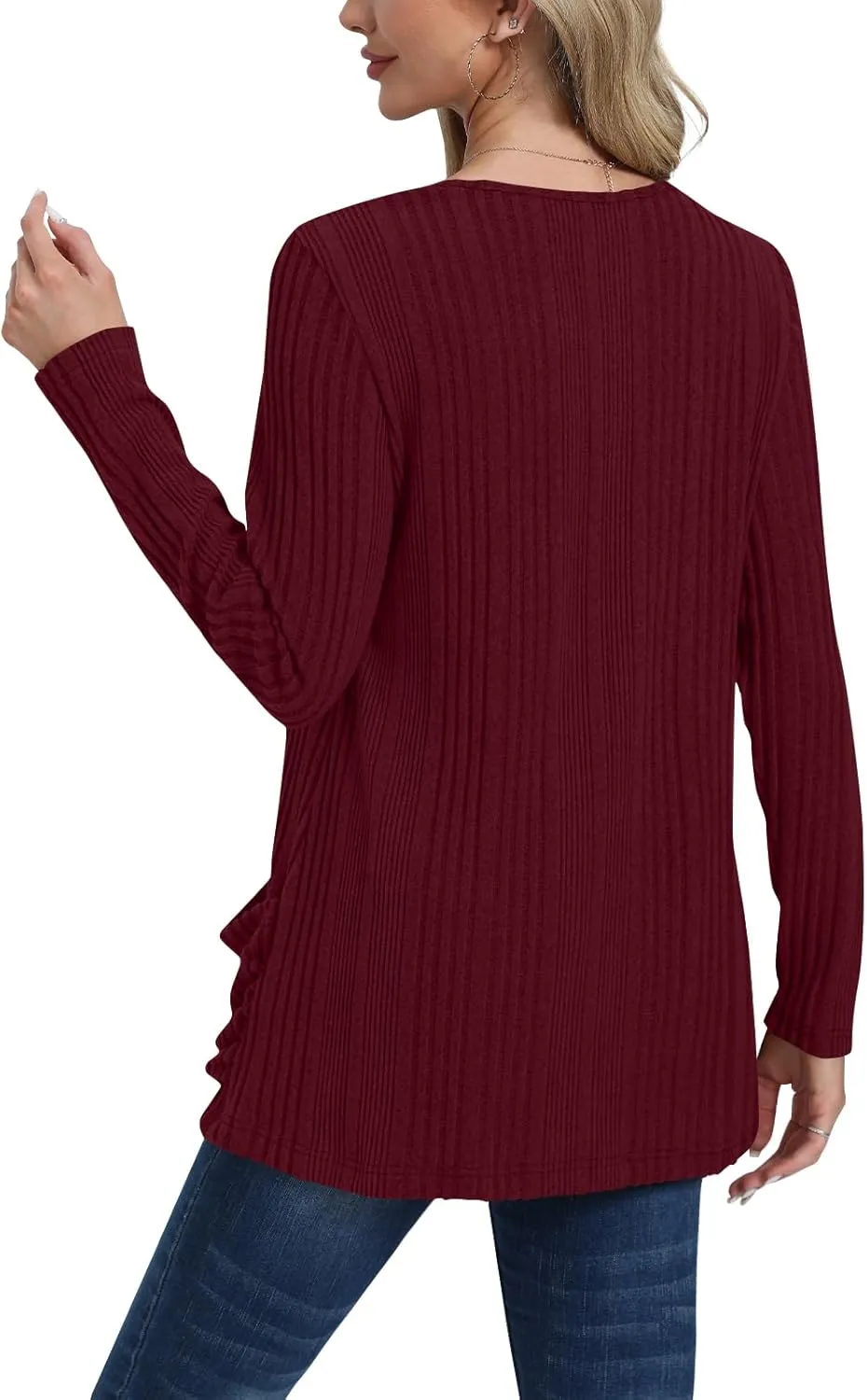 Women's Cardigan Lightweight Long Sleeve Open Front Cardigans with Pockets