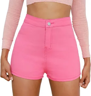 Womens Jean Shorts Casual Lightweight Denim 2025 Trendy Summer Shorts with Pockets