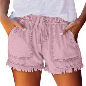 Women's Jean Shorts High Waisted Denim Shorts 2024 Casual Summer Shorts Distressed Cute Jean Shorts Bermuda Shorts