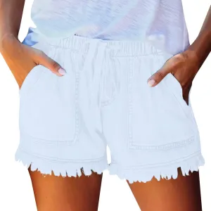 Women's Jean Shorts High Waisted Denim Shorts 2024 Casual Summer Shorts Distressed Cute Jean Shorts Bermuda Shorts