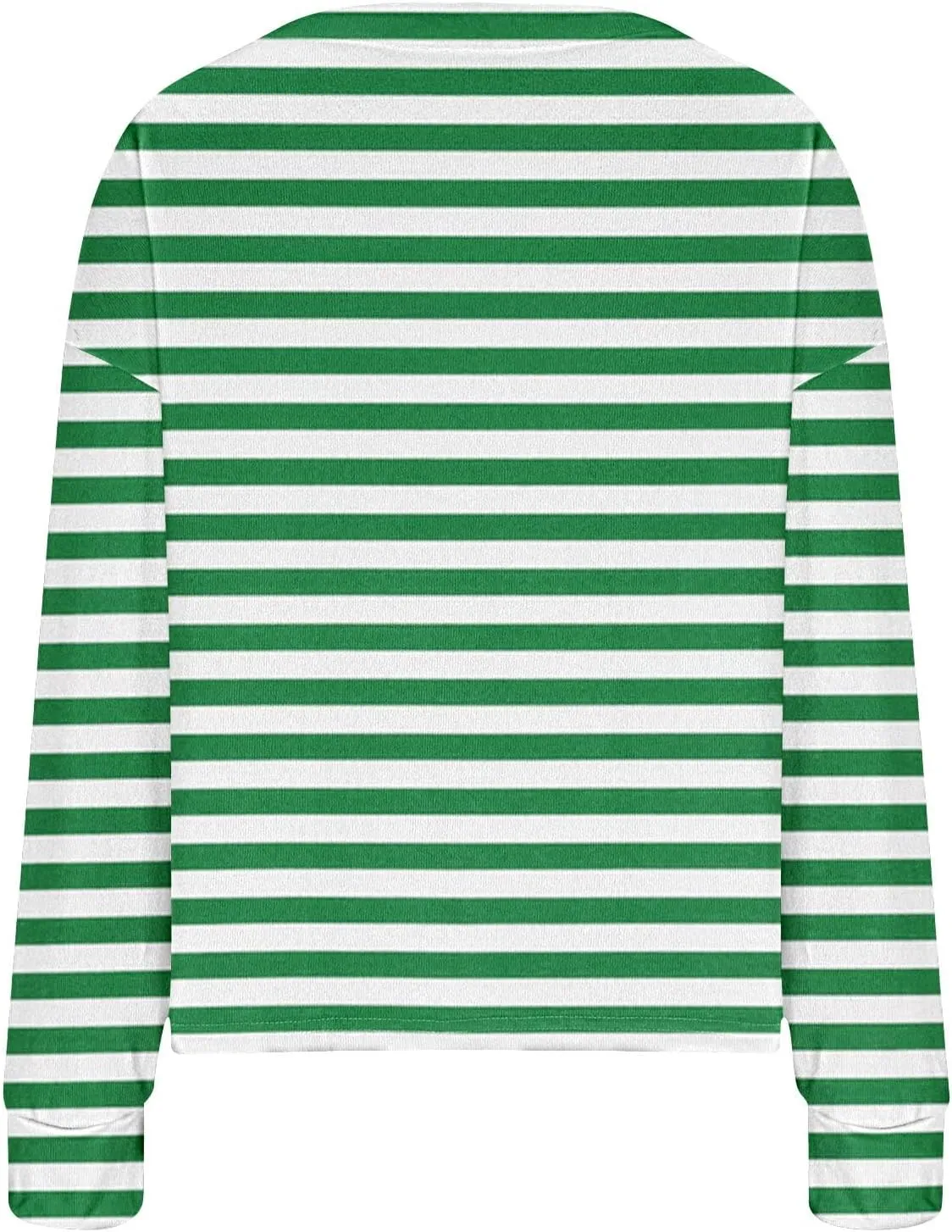 Women's Striped Cardigan Sweater 2024 Lightweight Fall Printed Knit Outerwear Casual V Neck Button Down Coats
