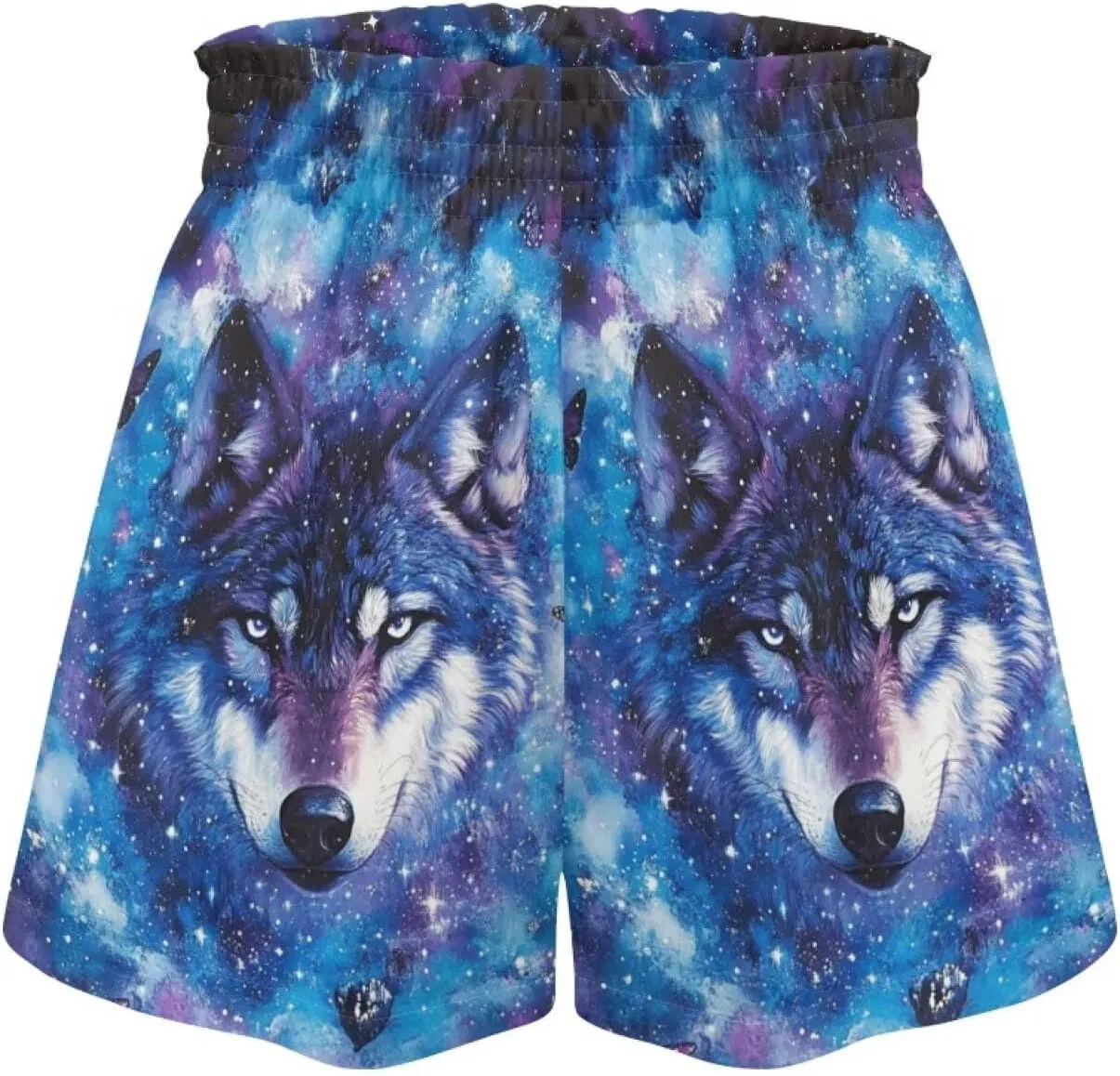 Xpyiqun Flowy Shorts Girls High Waist Butterfly Shorts 2 in 1 Running Athletic Shorts Spandex Liner Skirts Summer