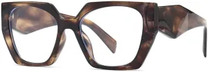 ZQKSZUTC-Color blocked polygon sunglasses uv400 vintage sunglasses fashion cat's eye trend versatile sunglasses